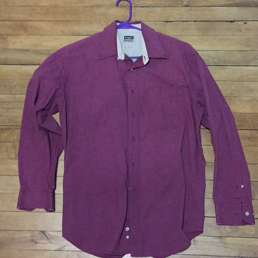 Haggar forevernew button down